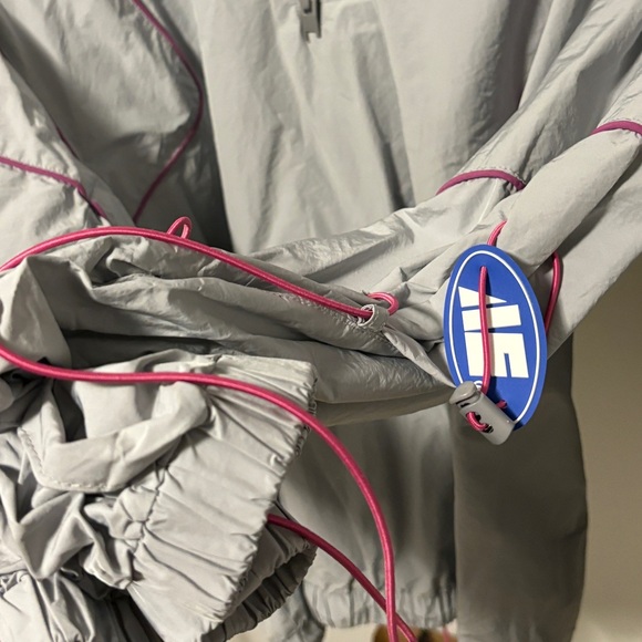Ader Error gray pink windbreaker size 2 - Picture 4 of 7